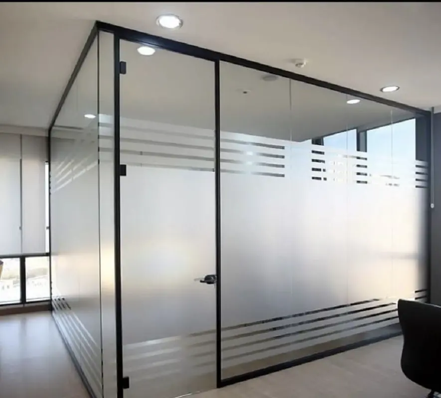 Ekoline Sistem Hoppe Kapılı Cam Bölme