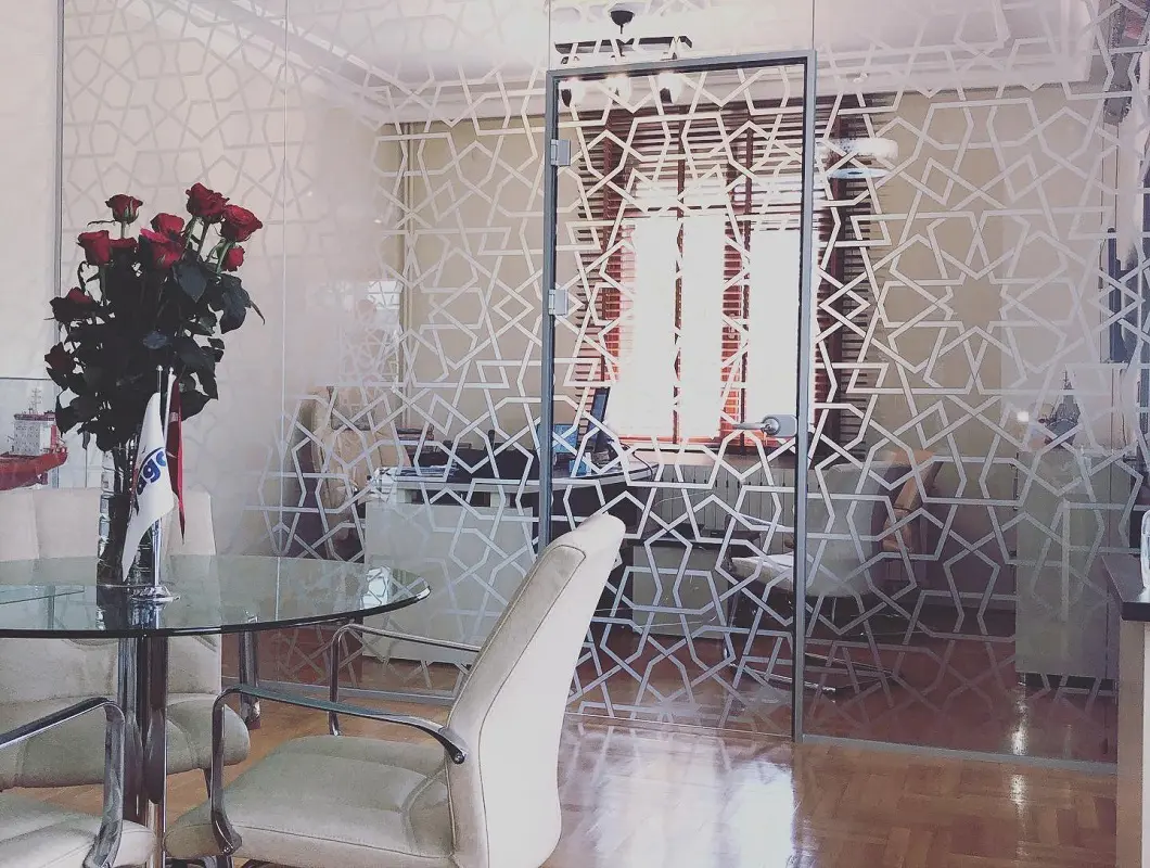 Ekoline Sistem Hoppe Kapılı Cam Bölme