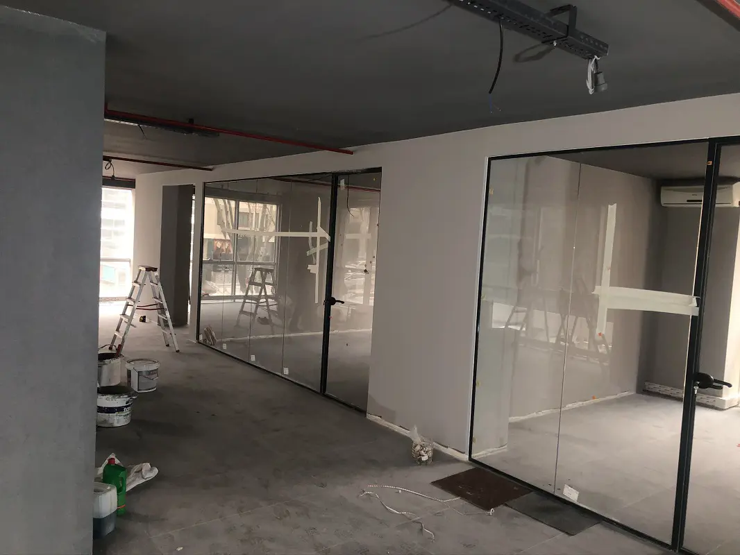 Ekoline Sistem Hoppe Kapılı Cam Bölme