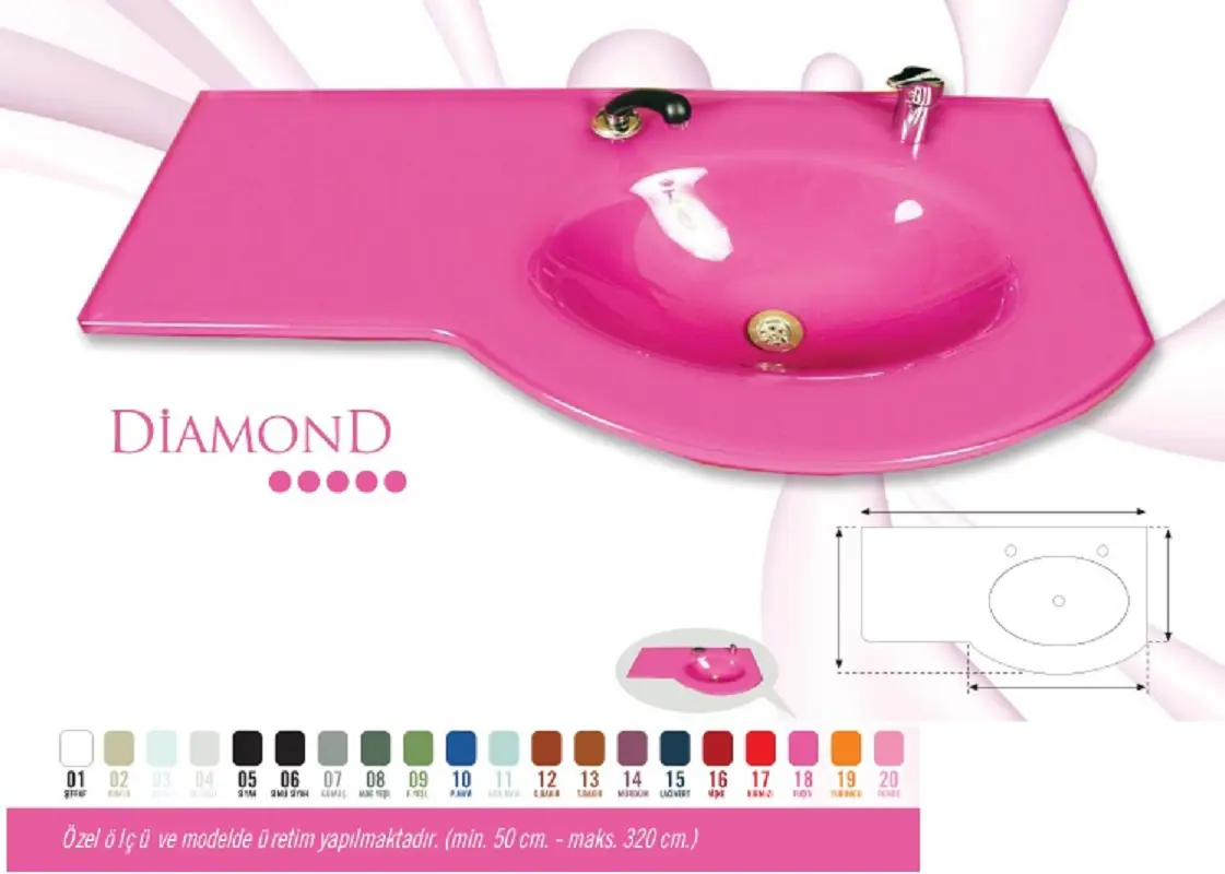 Diamond Cam Lavabo