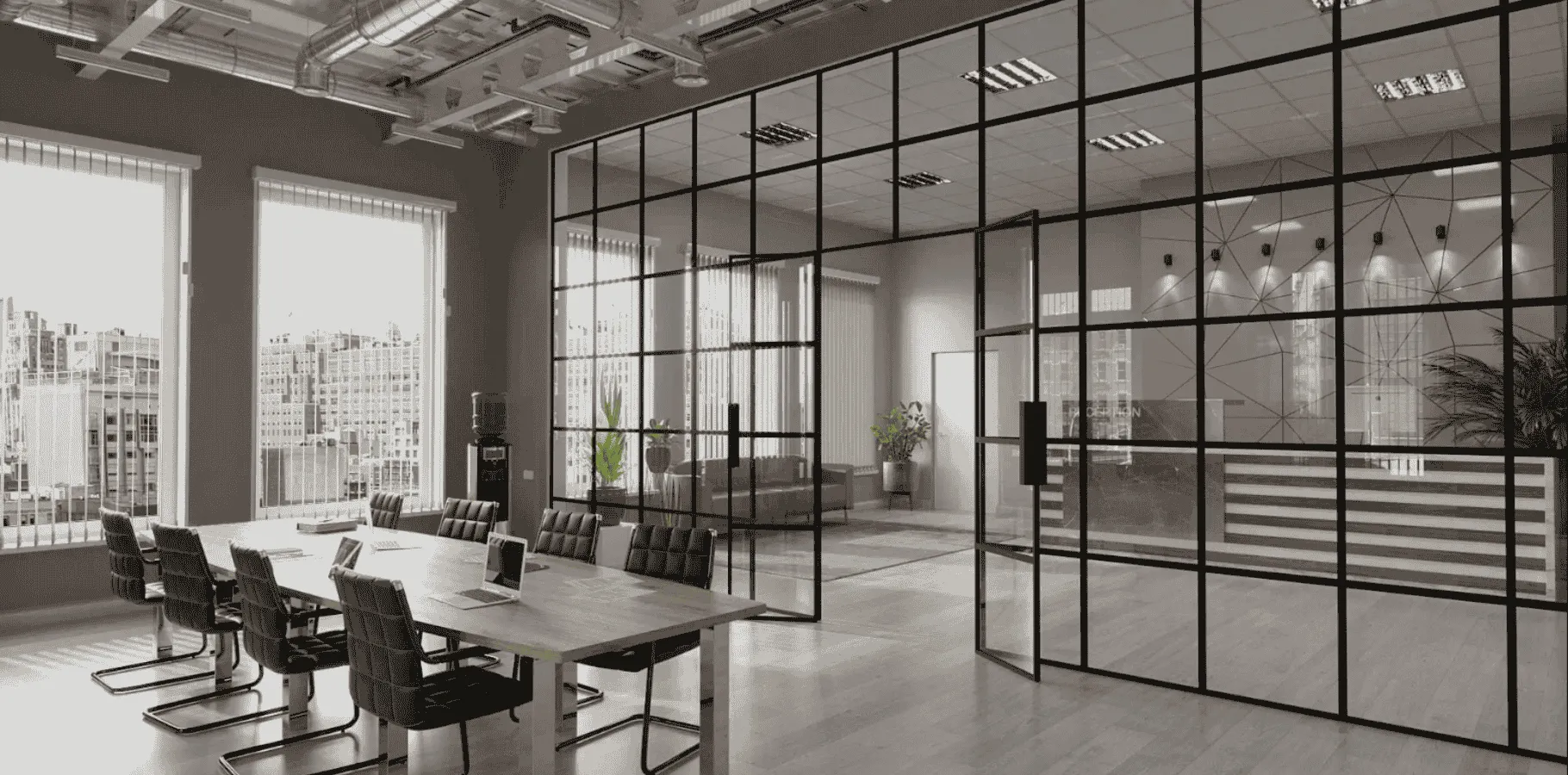 Frenli Sürme Cam Kapı