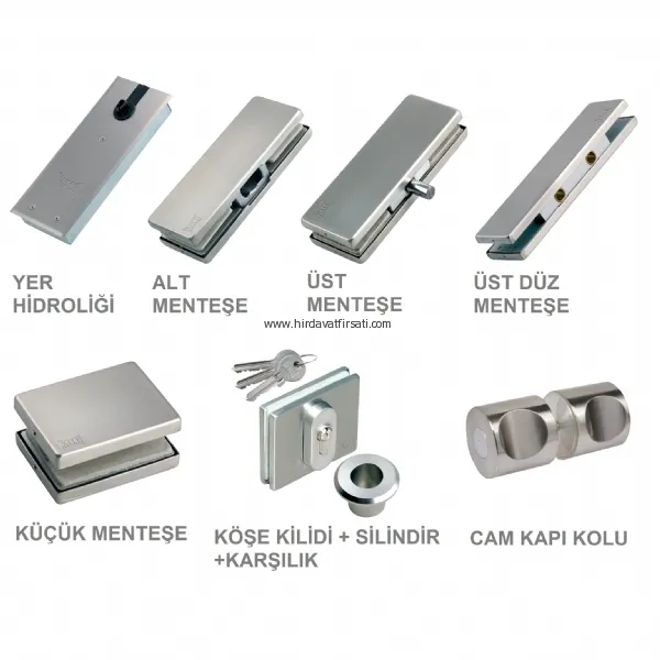 Kale Cam Kapı Hidrolik ve Aksesuarları