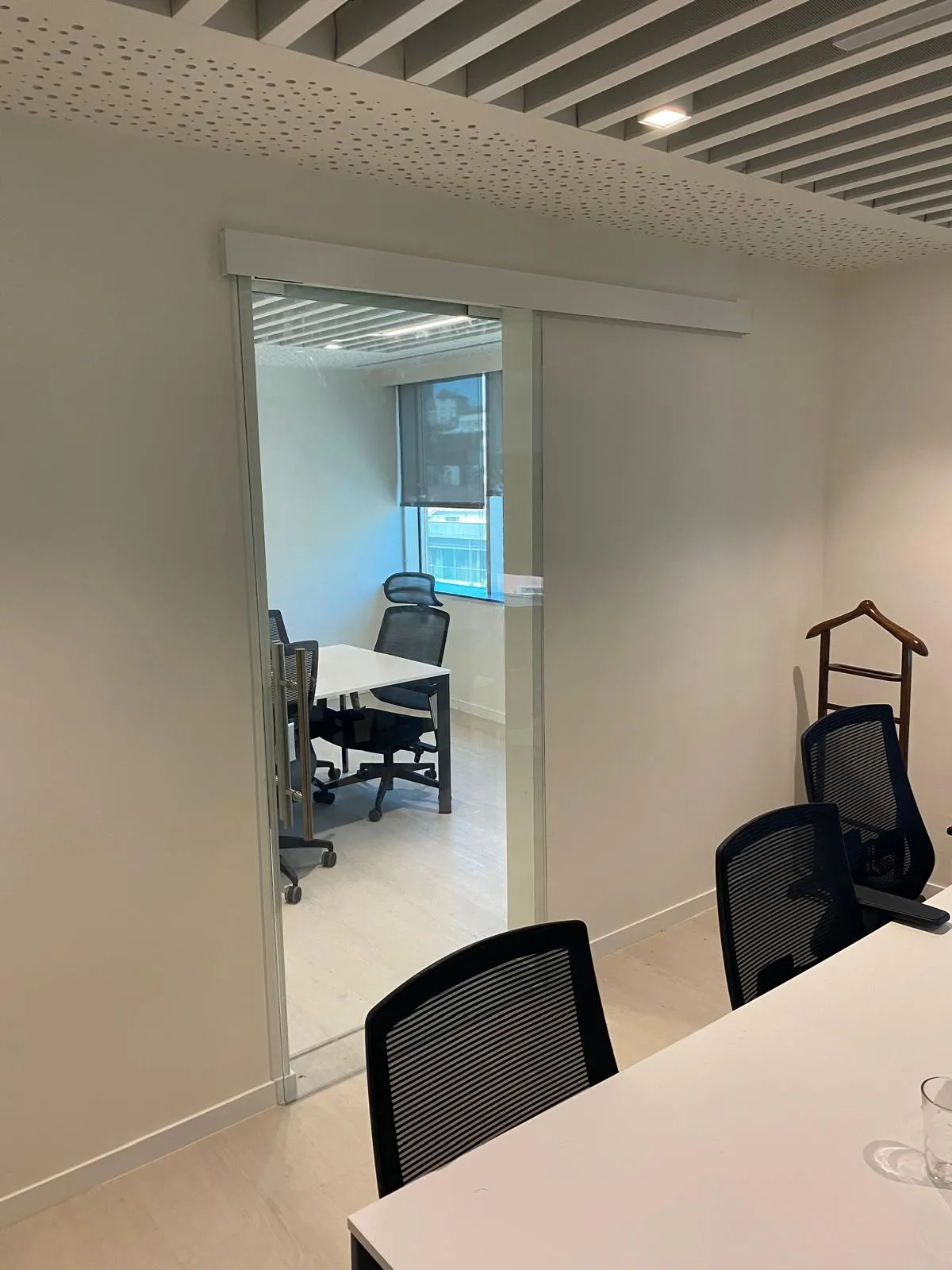 Lamine Camlı Sürgü Kapı